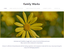 Tablet Screenshot of familyworksassociates.com